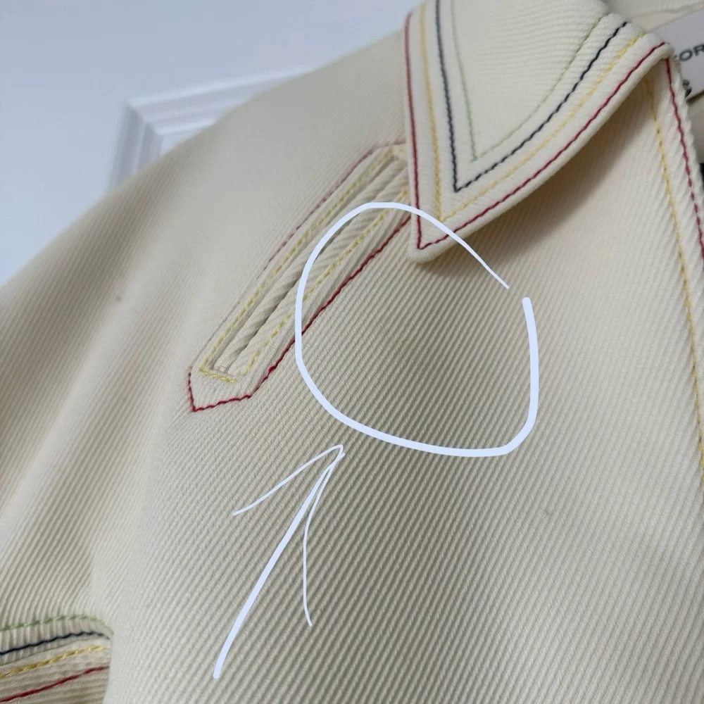 Like new TORY BURCH Cotton Twill Jacket - Neutrals $998 6
